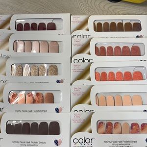 10 Color Street nail strips